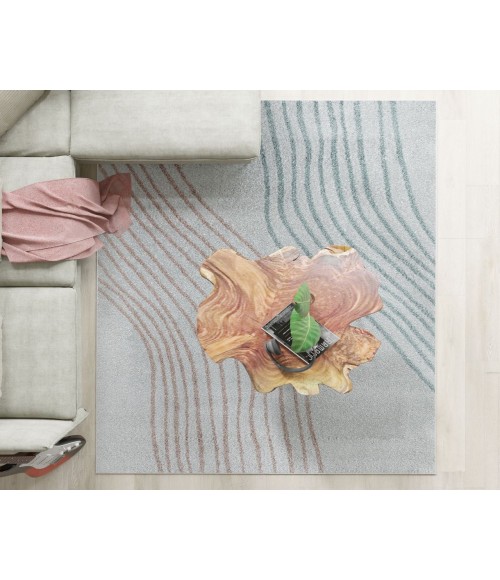 Mason Brooks Azure RA41156 Ivory Mason Brooks Azure RA41156 Ivory Area Rug 2 ft. 6 in. x 4 ft. Rectangle