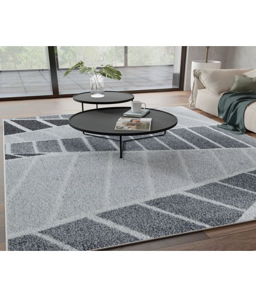 Mason Brooks Azure RA41169 Gray Area Rug 2 ft. 6 in. x 8 ft. Runner