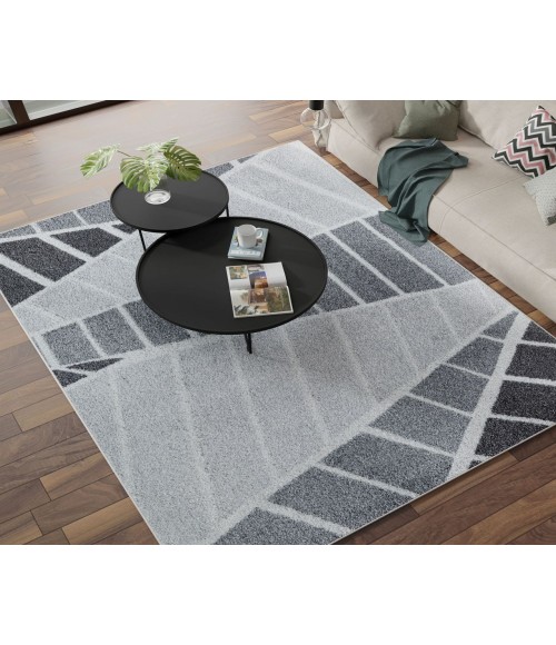 Mason Brooks Azure RA41169 Gray Area Rug 2 ft. 6 in. x 8 ft. Runner