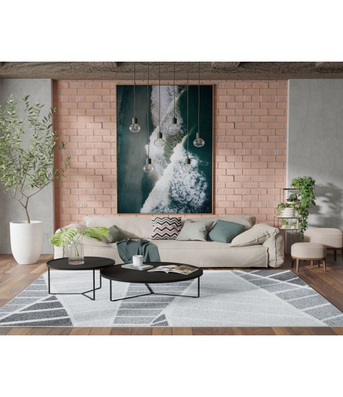 Mason Brooks Azure RA41169 Gray Area Rug 2 ft. 6 in. x 8 ft. Runner