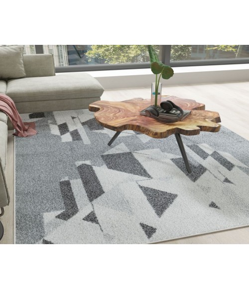 Mason Brooks Azure RA41183 Gray Mason Brooks Azure RA41183 Gray Area Rug 8 ft. x 10 ft. Rectangle