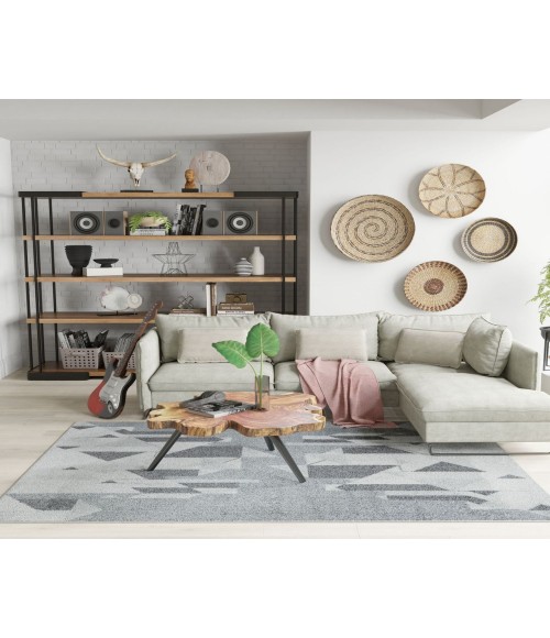Mason Brooks Azure RA41183 Gray Mason Brooks Azure RA41183 Gray Area Rug 8 ft. x 10 ft. Rectangle