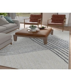 Mason Brooks Azure AZ55B High Reflective Geometric Contemporary Tan Area Rug, 8 ft. 3 in. X 10 ft. 0 in.