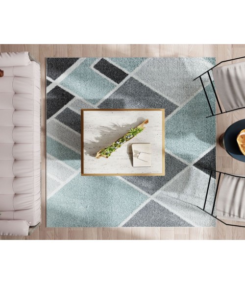 Mason Brooks Azure RA41196 Blue Area Rug 2 ft. 6 in. x 4 ft. Rectangle