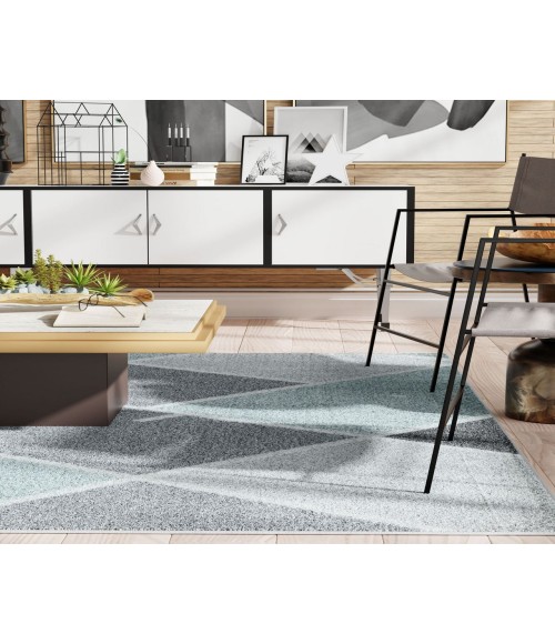 Mason Brooks Azure RA41196 Blue Area Rug 2 ft. 6 in. x 4 ft. Rectangle