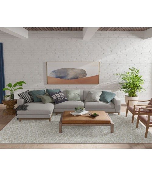 Mason Brooks Azure RA41201 Tan Area Rug 2 ft. 6 in. x 8 ft. Runner