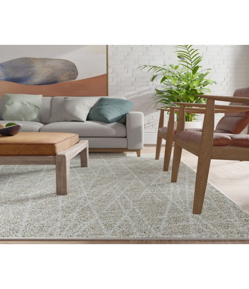 Mason Brooks Azure RA41201 Tan Area Rug 2 ft. 6 in. x 8 ft. Runner