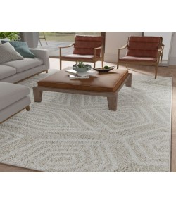 Mason Brooks Azure AZ85A Rivers Edge Geometric Contemporary Tan Area Rug, 2 ft. 0 in. X 4 ft. 0 in.
