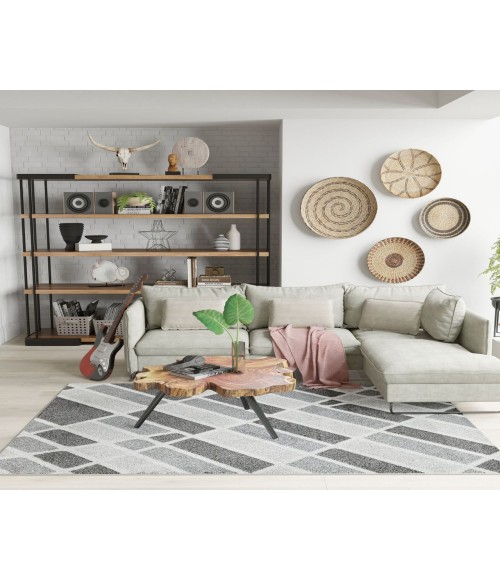Mason Brooks Azure RA41228 Gray Mason Brooks Azure RA41228 Gray Area Rug 2 ft. 6 in. x 4 ft. Rectangle
