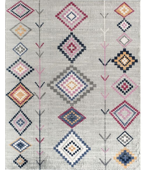 Bodrum Soleil RA29006 Light Gray Bodrum Soleil RA29006 Light Gray Area Rug 2 ft. 3 in. x 6 ft. Rectangle