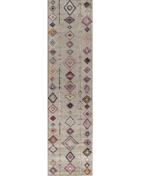 Bodrum Soleil RA29006 Light Gray Bodrum Soleil RA29006 Light Gray Area Rug 2 ft. 3 in. x 6 ft. Rectangle
