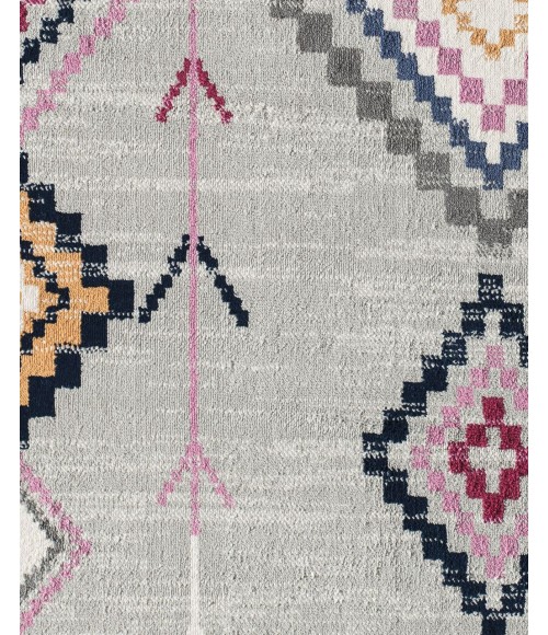 Bodrum Soleil RA29006 Light Gray Bodrum Soleil RA29006 Light Gray Area Rug 2 ft. 3 in. x 6 ft. Rectangle