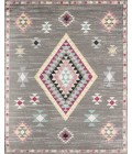 Bodrum Soleil RA27418 Dark Gray Area Rug 8 ft. x 10 ft. Rectangle