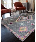 Bodrum Soleil RA27418 Dark Gray Area Rug 8 ft. x 10 ft. Rectangle