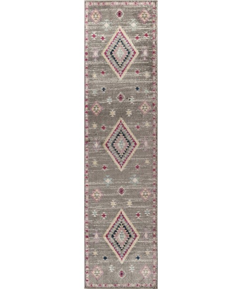 Bodrum Soleil RA27418 Dark Gray Area Rug 8 ft. x 10 ft. Rectangle