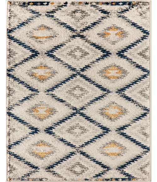 CosmoLiving By Cosmopolitan Soleil RA30588 ivory Area Rug 8 ft. x 8 ft. Rectangle