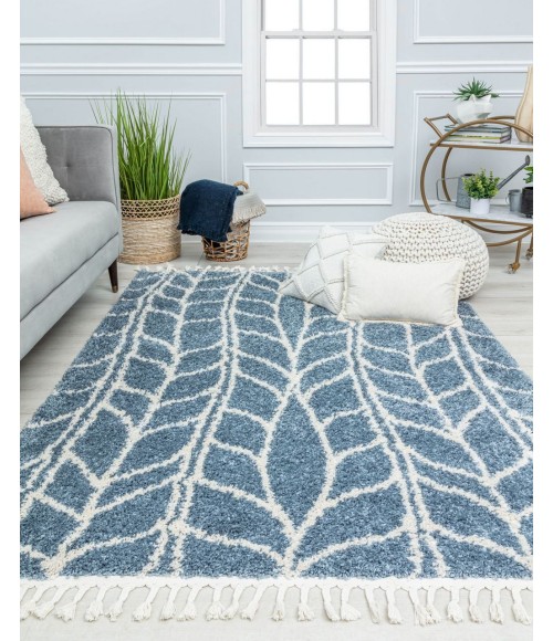 Bennett Bevar RA32582 Blue Area Rug 8 ft. 3 in. x 10 ft. Rectangle