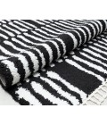 CosmoLiving By Cosmopolitan Bevar RA32583 Black Area Rug 2 ft. 6 in. x 4 ft. Rectangle