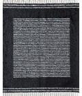 Bennett Bevar RA32601 Black Bennett Bevar RA32601 Black Area Rug 5 ft. x 7 ft. Rectangle
