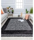 Bennett Bevar RA32601 Black Bennett Bevar RA32601 Black Area Rug 5 ft. x 7 ft. Rectangle