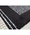 Bennett Bevar RA32601 Black Bennett Bevar RA32601 Black Area Rug 5 ft. x 7 ft. Rectangle