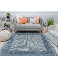 CosmoLiving By Cosmopolitan Bevar RA32608 Blue Area Rug 2 ft. 6 in. x 8 ft. Runner