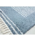 CosmoLiving By Cosmopolitan Bevar RA32608 Blue Area Rug 2 ft. 6 in. x 8 ft. Runner