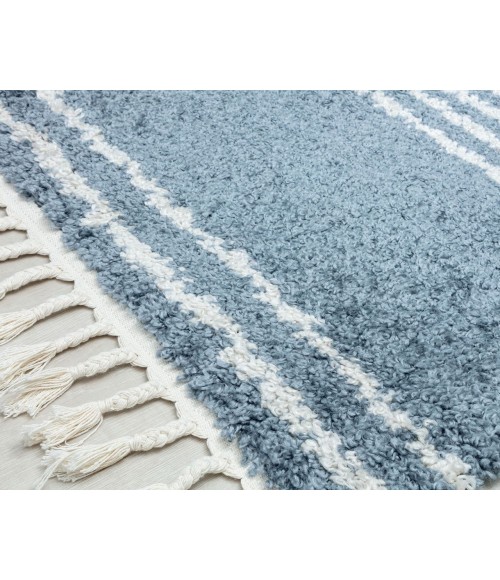 CosmoLiving By Cosmopolitan Bevar RA32610 Blue CosmoLiving By Cosmopolitan Bevar RA32610 Blue Area Rug 8 ft. 3 in. x 10 ft. Rectangle