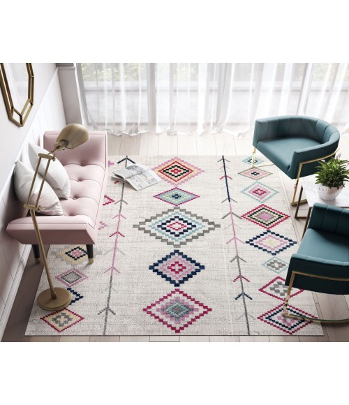 Bodrum Soleil RA27860 ivory Area Rug 8 ft. 9 in. x 12 ft. Rectangle