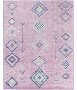 CosmoLiving By Cosmopolitan Soleil RA30433 pink Area Rug 2 ft. x 8 ft. Rectangle