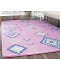 Bodrum Soleil RA30432 pink Area Rug 2 ft. x 4 ft. Rectangle