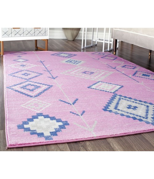 Bodrum Soleil RA30432 pink Area Rug 2 ft. x 4 ft. Rectangle