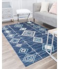 Bodrum Soleil RA28370 blue Area Rug 5 ft. x 7 ft. Rectangle