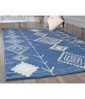 Bodrum Soleil RA28370 blue Area Rug 5 ft. x 7 ft. Rectangle