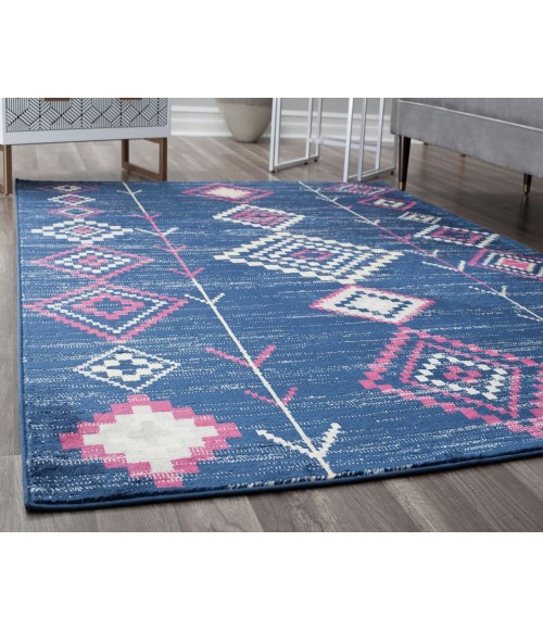 Bodrum Soleil RA30449 blue Area Rug 8 ft. 9 in. x 12 ft. Rectangle