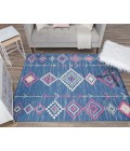 Bodrum Soleil RA30449 blue Area Rug 8 ft. 9 in. x 12 ft. Rectangle