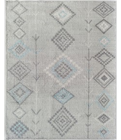 CosmoLiving By Cosmopolitan Soleil RA28378 gray Area Rug 5 ft. x 7 ft. Rectangle