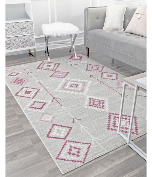 Bodrum Soleil RA28383 gray Area Rug 8 ft. x 10 ft. Rectangle