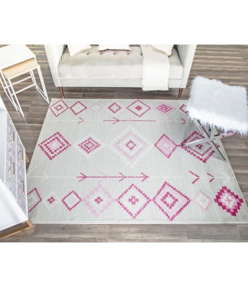 Bodrum Soleil RA28383 gray Area Rug 8 ft. x 10 ft. Rectangle