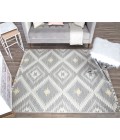 Bodrum Soleil RA30475 gray Area Rug 2 ft. x 8 ft. Rectangle