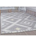 Bodrum Soleil RA30475 gray Area Rug 2 ft. x 8 ft. Rectangle
