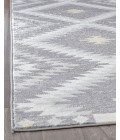 Bodrum Soleil RA30475 gray Area Rug 2 ft. x 8 ft. Rectangle