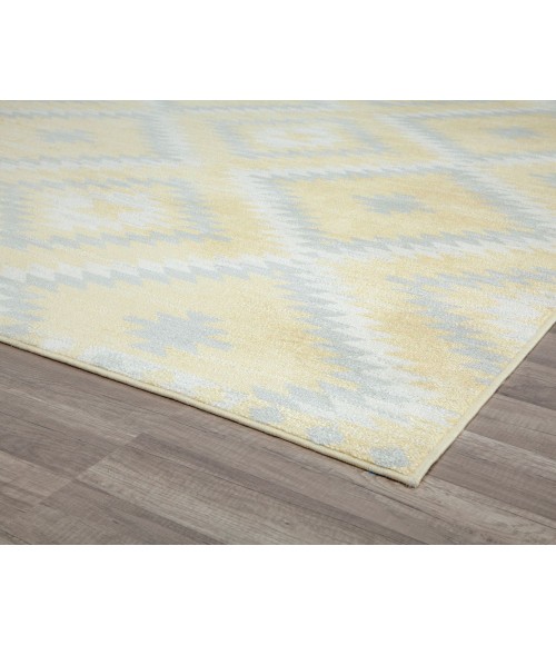 Bodrum Soleil RA30503 yellow Area Rug 8 ft. 9 in. x 12 ft. Rectangle