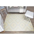Bodrum Soleil RA30503 yellow Area Rug 8 ft. 9 in. x 12 ft. Rectangle