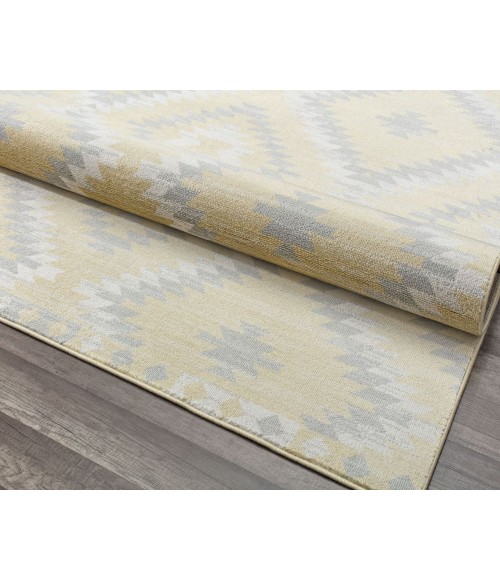 Bodrum Soleil RA30503 yellow Area Rug 8 ft. 9 in. x 12 ft. Rectangle