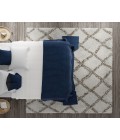 Mason Brooks Indigo Shag RA33322 White Mason Brooks Indigo Shag RA33322 White Area Rug 5 ft. x 7 ft. Rectangle
