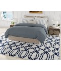 Mason Brooks Indigo Shag RA33325 White Area Rug 2 ft. 6 in. x 8 ft. Runner