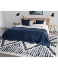 Mason Brooks Indigo Shag RA33354 White Area Rug 5 ft. x 7 ft. Rectangle