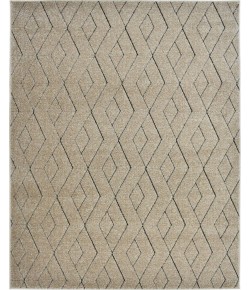 Cadence Chanai CN10D Almondine Geometric Contemporary Area Rug, 8 ft. X 10 ft.
