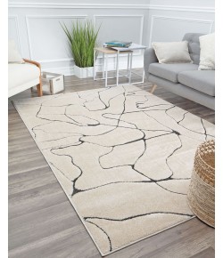 CosmoLiving By Cosmopolitan Chanai RA29158 Tan Area Rug 5 ft. x 7 ft. 6 in. Rectangle